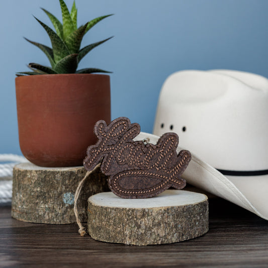 Howdy - Scented Car Charm