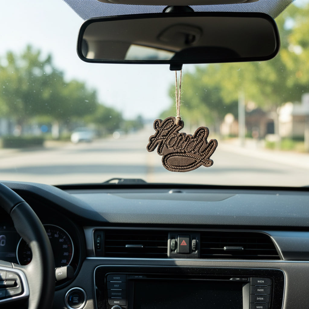 Howdy - Scented Car Charm