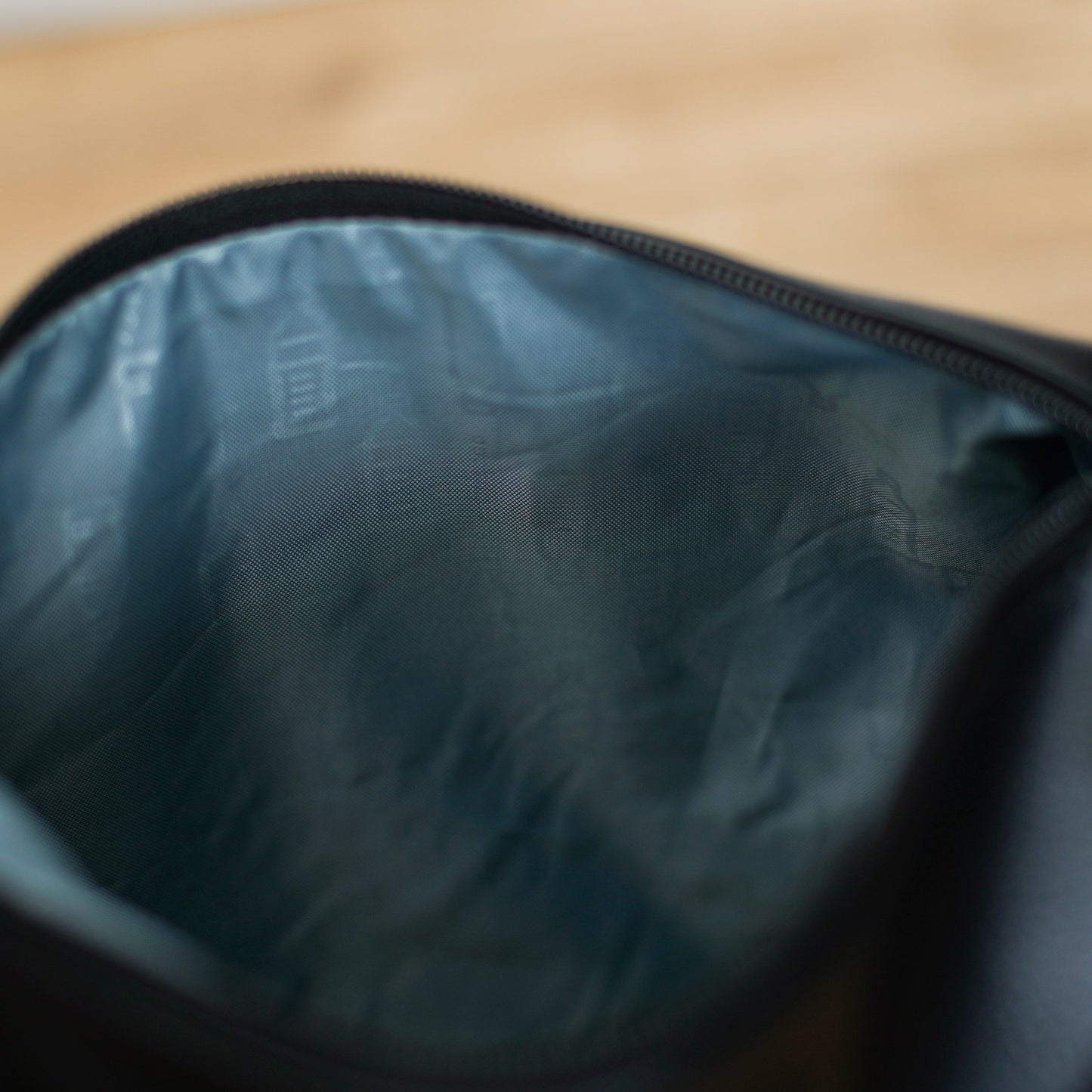 Leather Tote & Clutch Set – Black