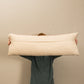 Ivory Jacquard Lumbar Pillow