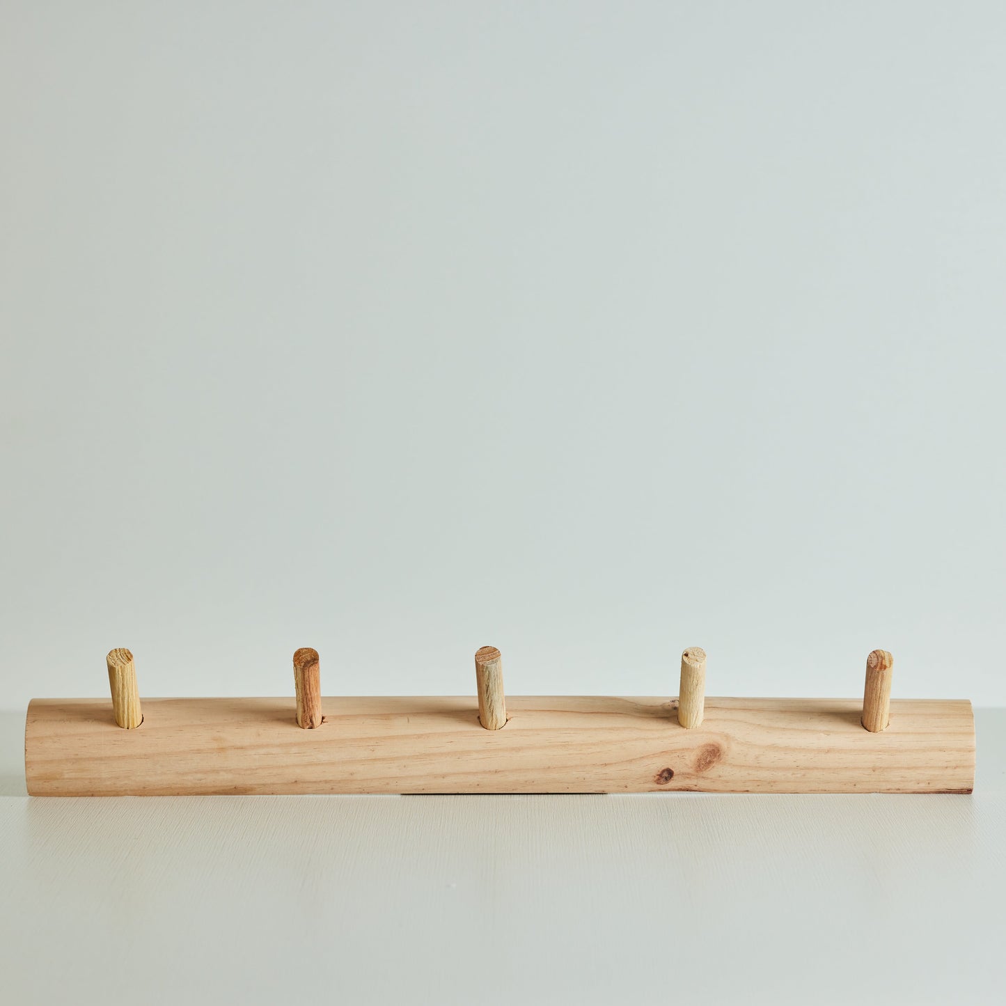 Paulownia Wood Wall Hooks with 5 Hooks