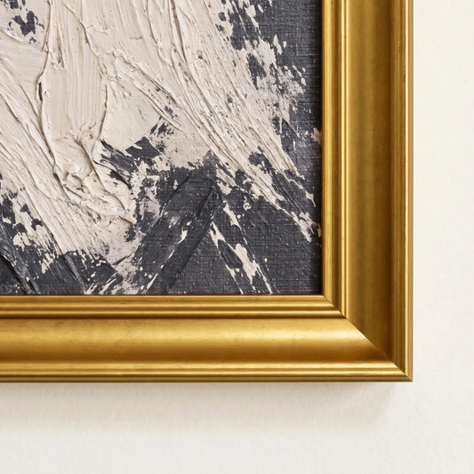 Faded Glory in a Gilded Gold frame, styled in a room