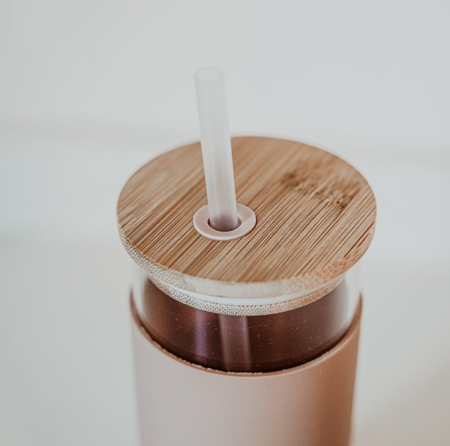 Water Bottle w/ Straw