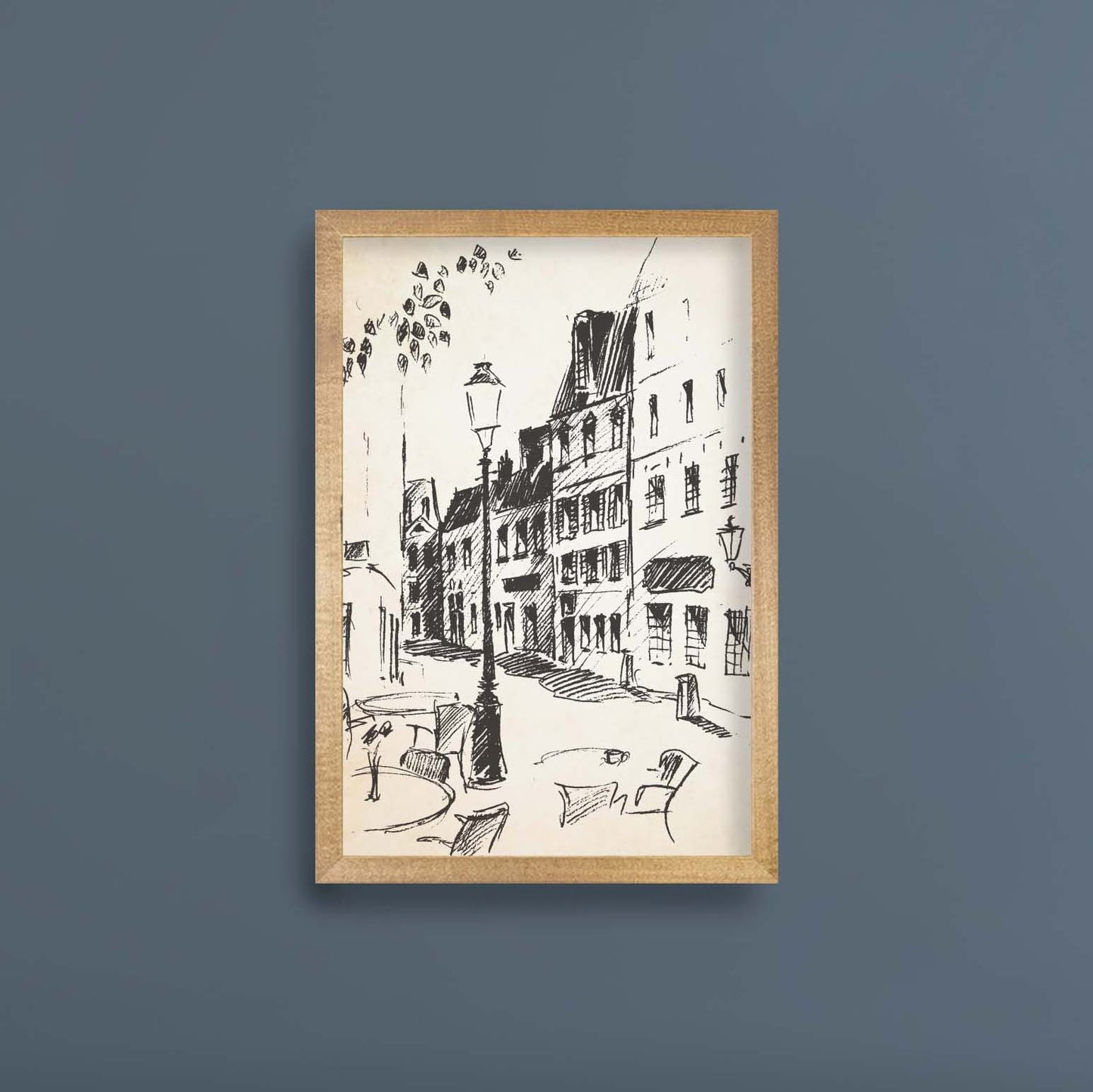 Paris Sketch Canvas Art