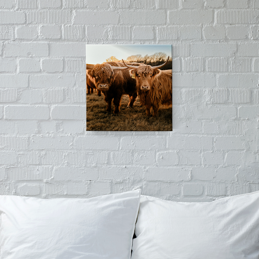 Jack and Jill Wrapped Canvas