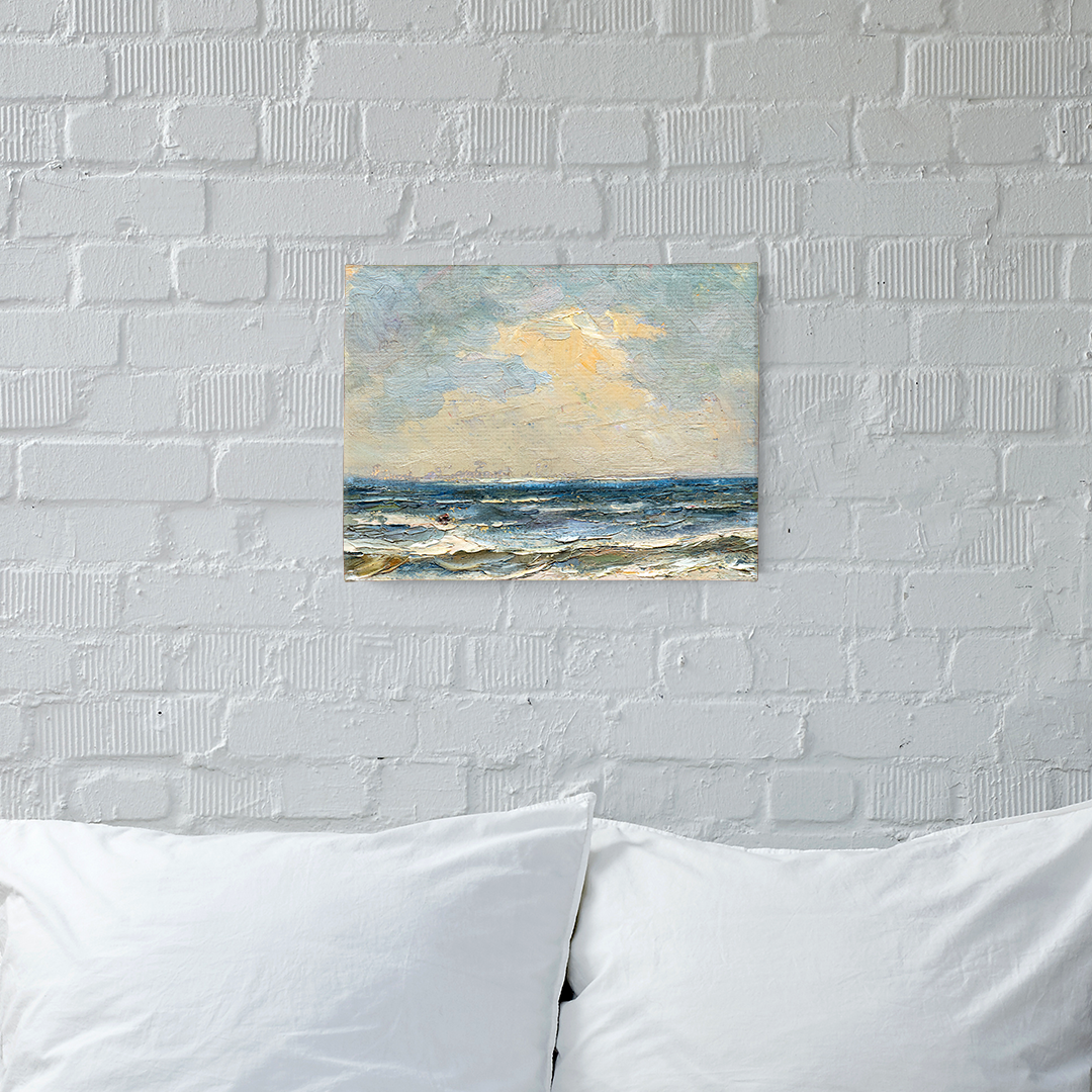 Quiet Seas Wrapped Canvas