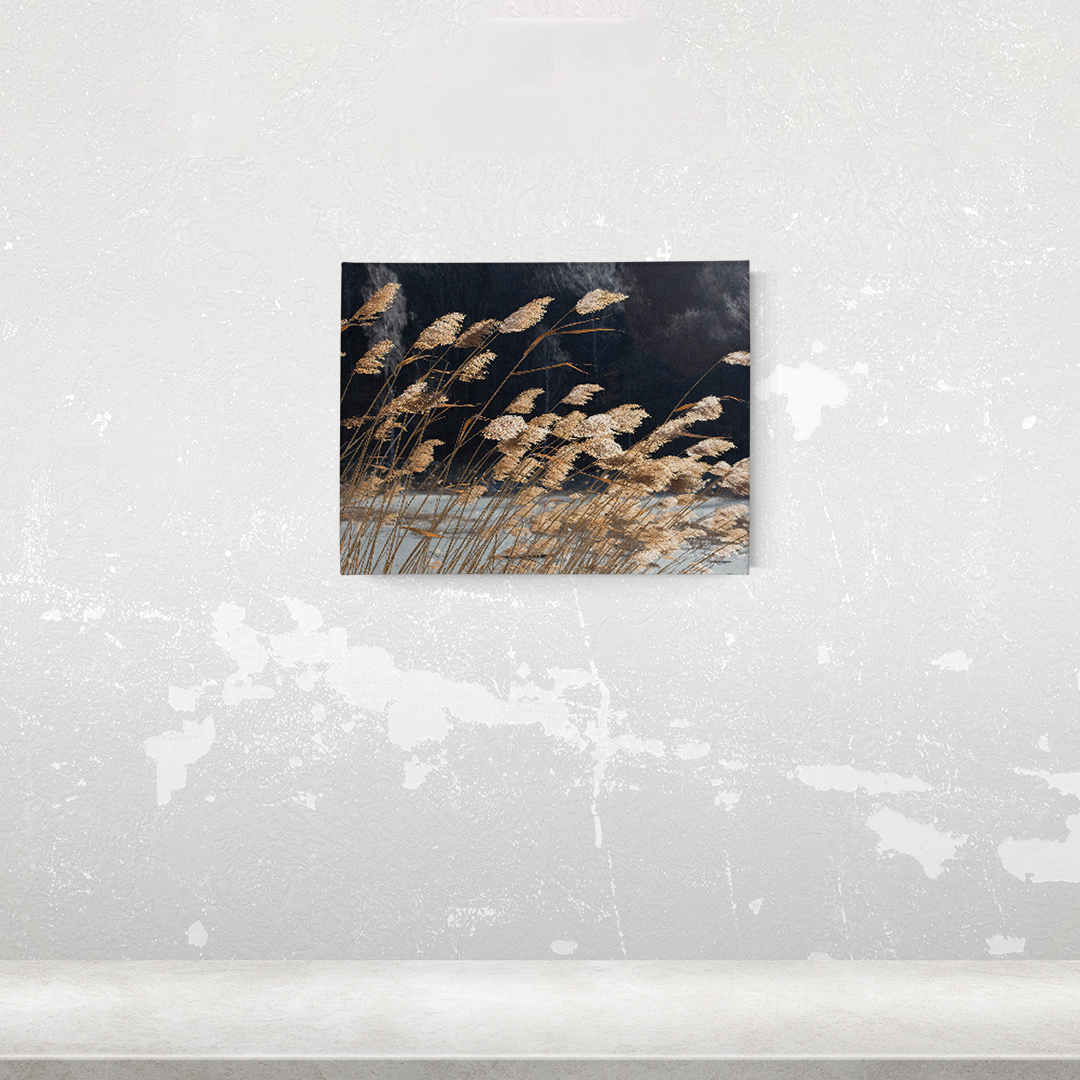 Windy Field Wrapped Canvas