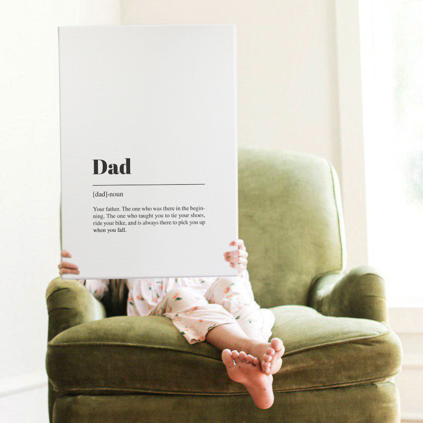 Smallwoods Dad Canvas Art Print