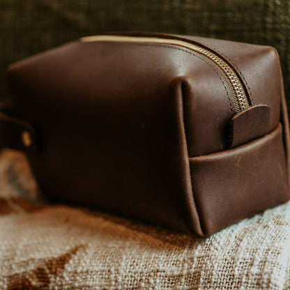 Full-Grain Leather Travel Bag