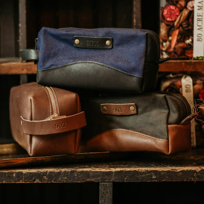 Full-Grain Leather Travel Bag