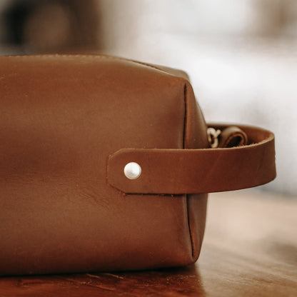 Full-Grain Leather Travel Bag