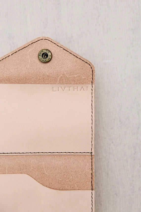 Mini Leather Envelope Wallet