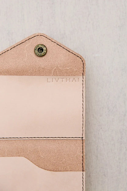 Mini Leather Envelope Wallet