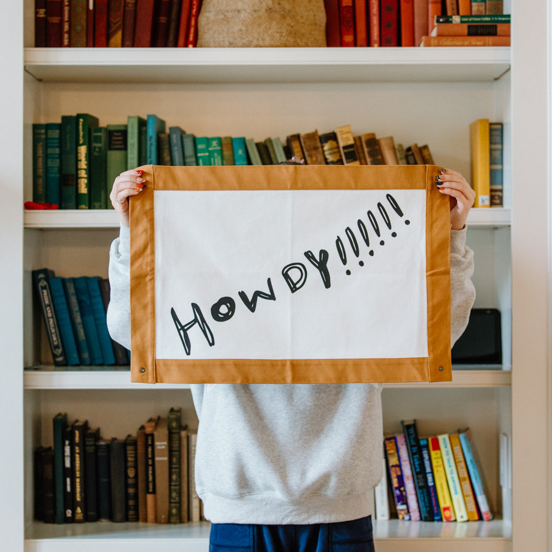 Howdy Y'all - Banner Flags