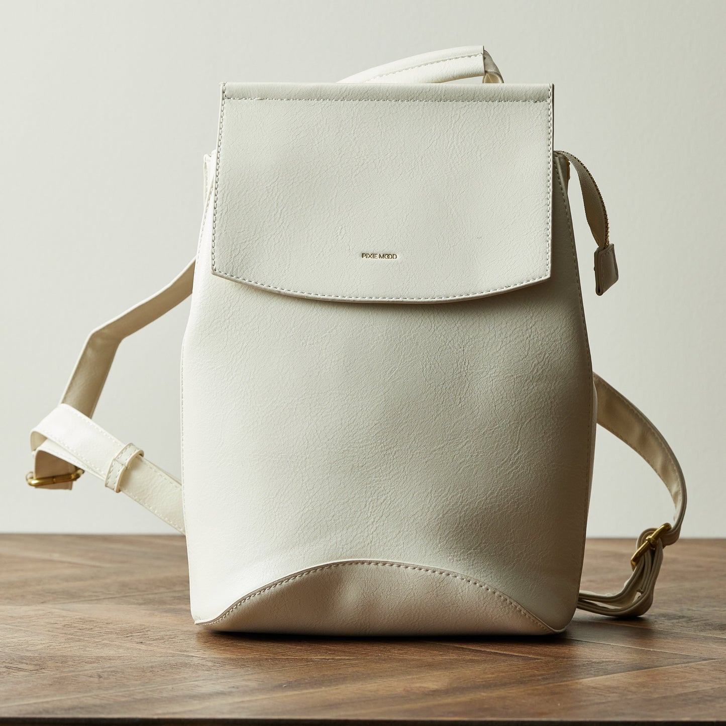 cream convertible backpack leather Cowhide Remi Emily is the ultimate convertible bag Michael Kors Jaycee Medium Pebbled