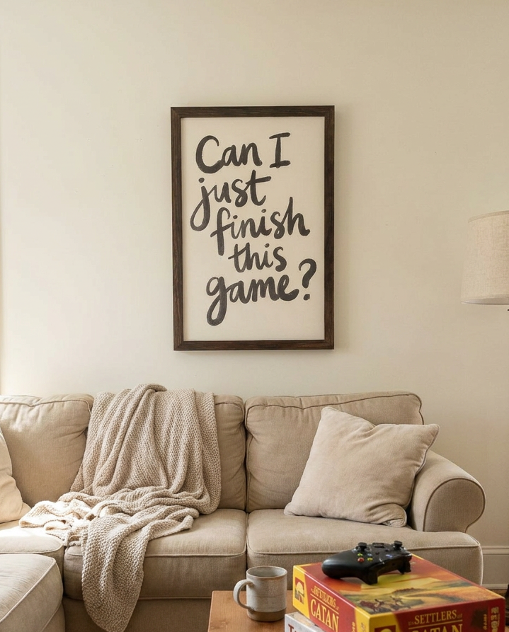 Can I Just Finish This Game?