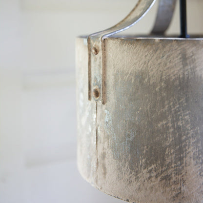 Galvanized Pendant Light