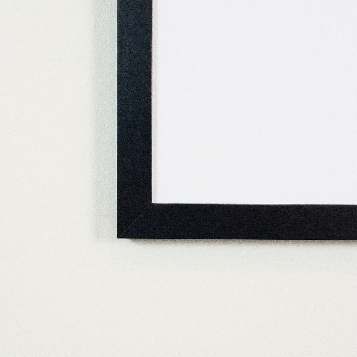 Be Merry Modern framed art, Black frame, SQ, frame close-up