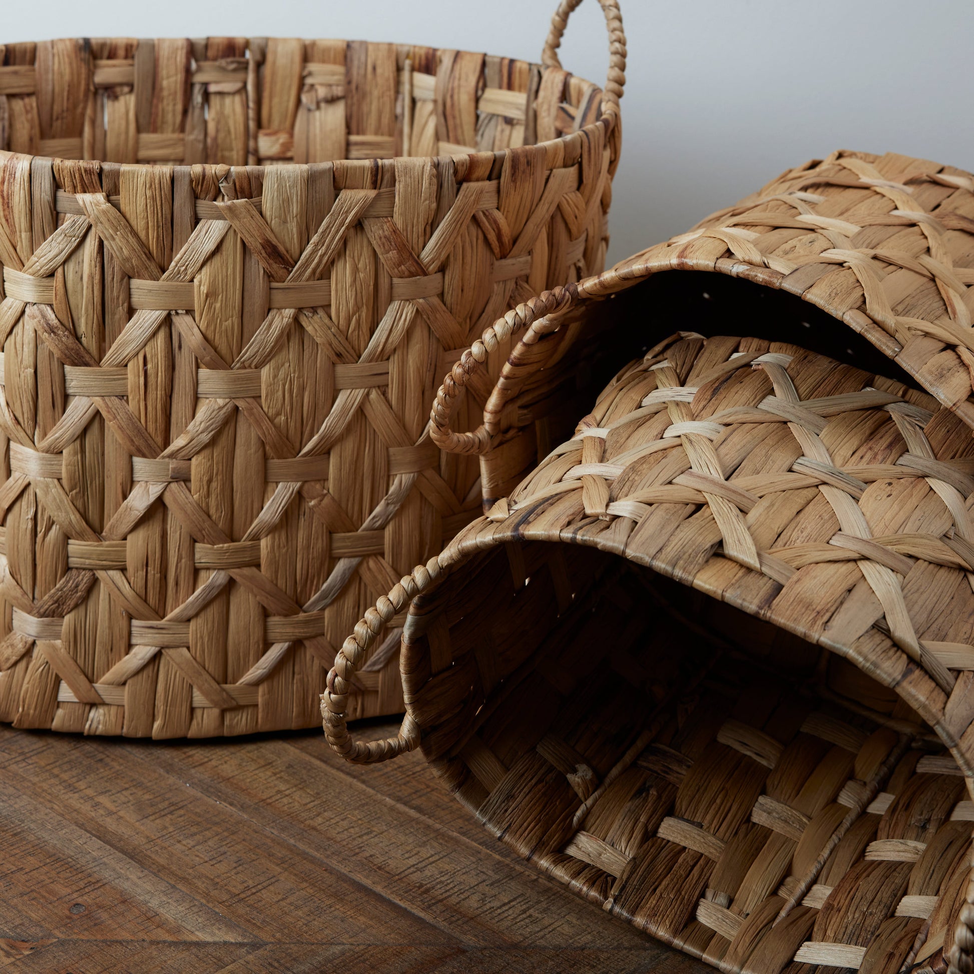 Braided Wicker Basket – Smallwoods