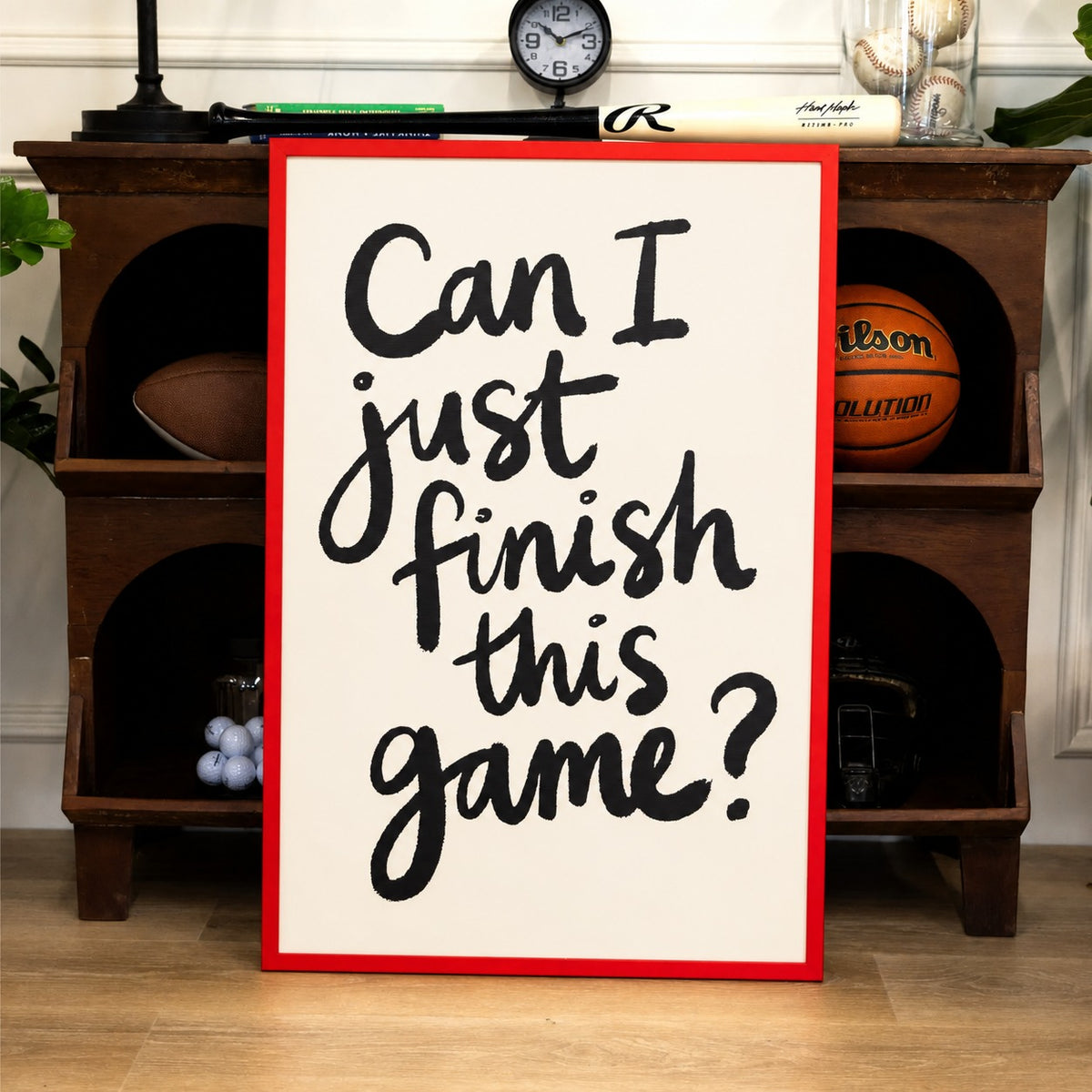 Can I Just Finish This Game?