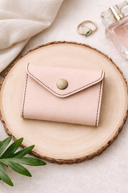 Mini Leather Envelope Wallet
