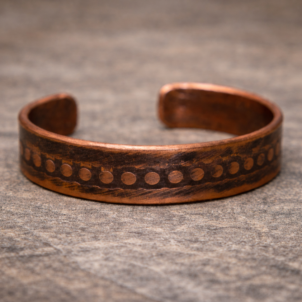 Copper Tubing Cuff
