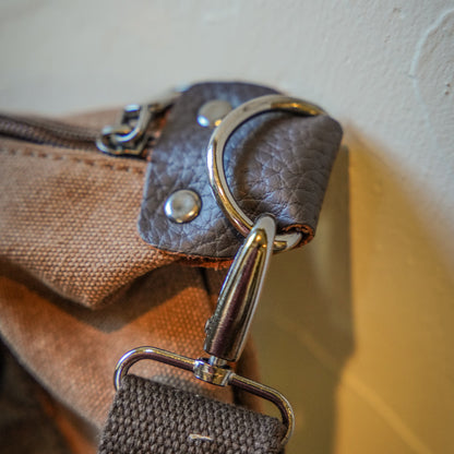Canvas & Faux Leather Everyday Tote