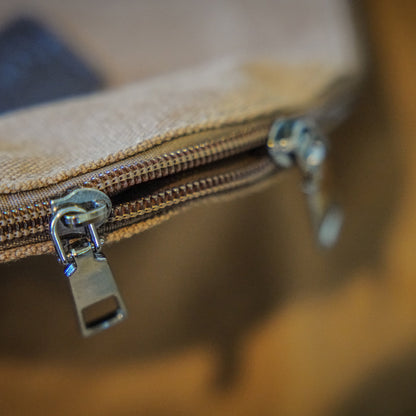 Canvas & Faux Leather Everyday Tote