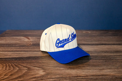 Grand Slam Vintage Pinstripe Snapback Hat