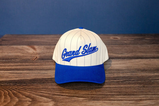 Grand Slam Vintage Pinstripe Snapback Hat