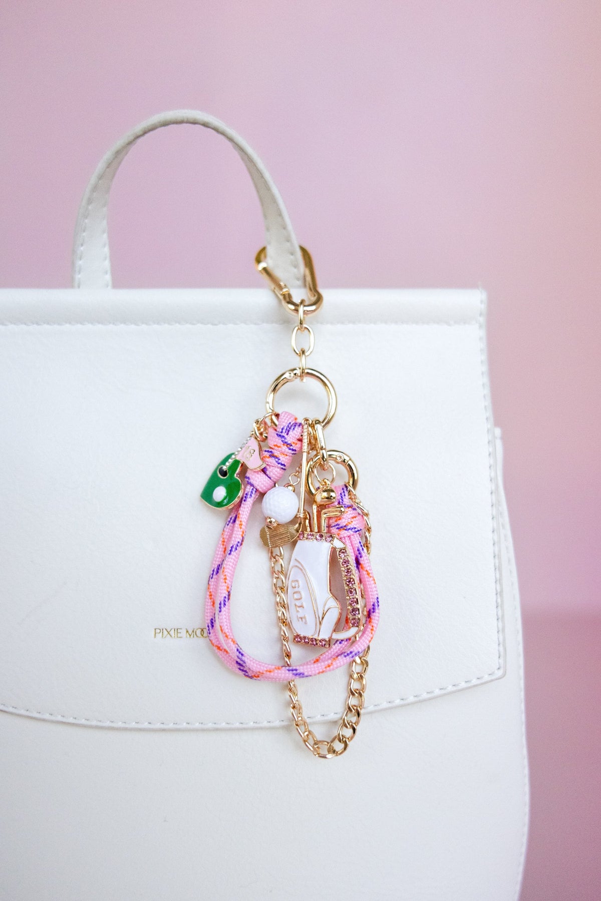 Golf Charm Keychain