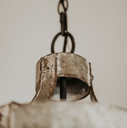 Galvanized Pendant Light