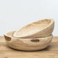 Hand Carved Round Wooden Bowls