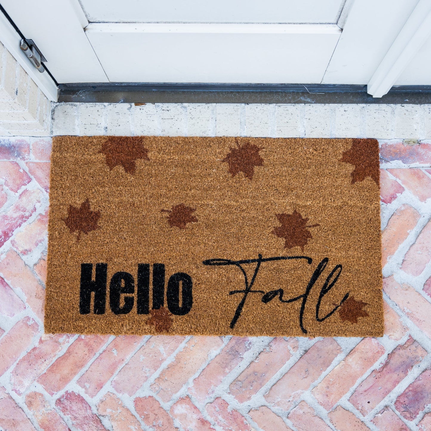 "Hello Fall" Doormat