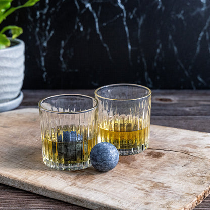 Tumbler & Whiskey Stones Set