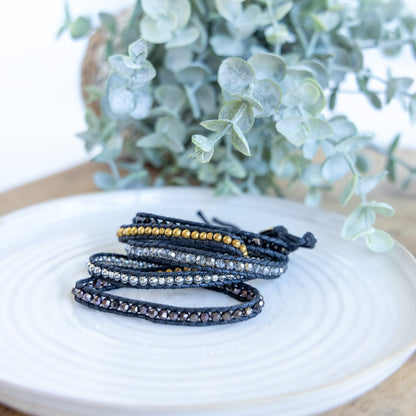 5 Wrap Beaded Bracelet