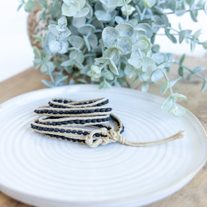 5 Wrap Beaded Bracelet