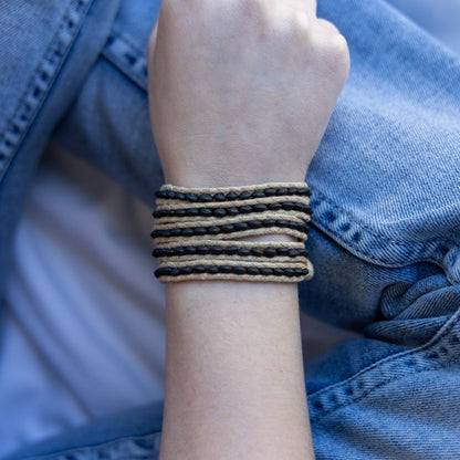 5 Wrap Beaded Bracelet