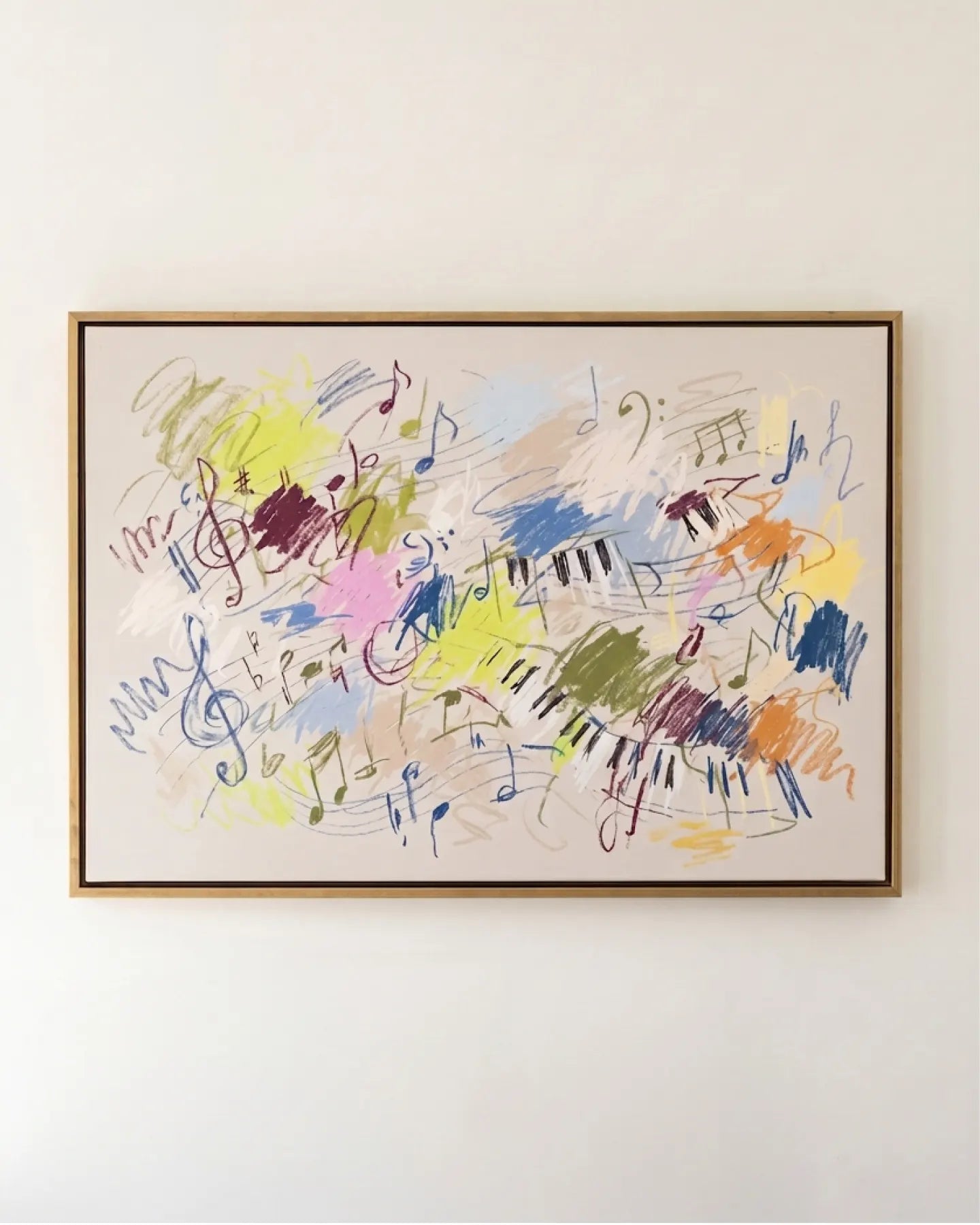 Music - Framed Wrapped Canvas