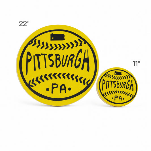 Pittsburgh Baseball Wood Wall Art