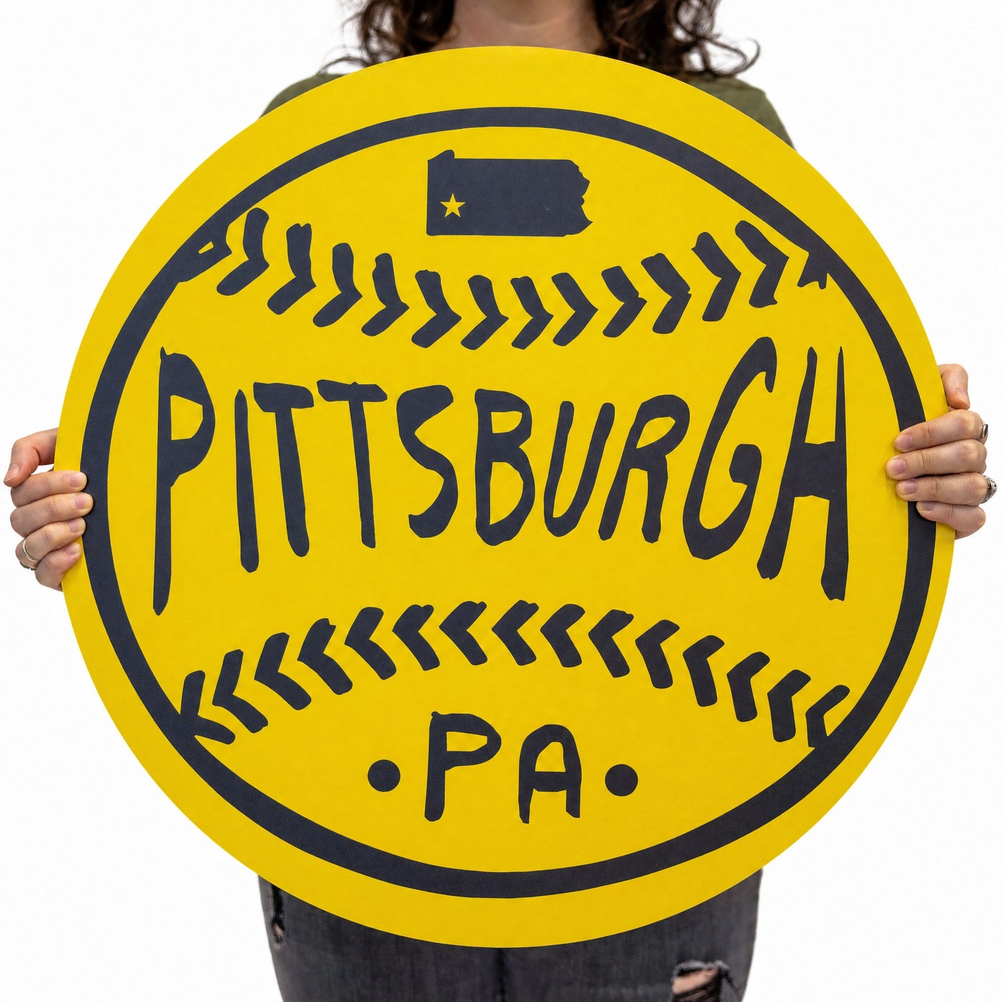 Pittsburgh Baseball Wood Wall Art