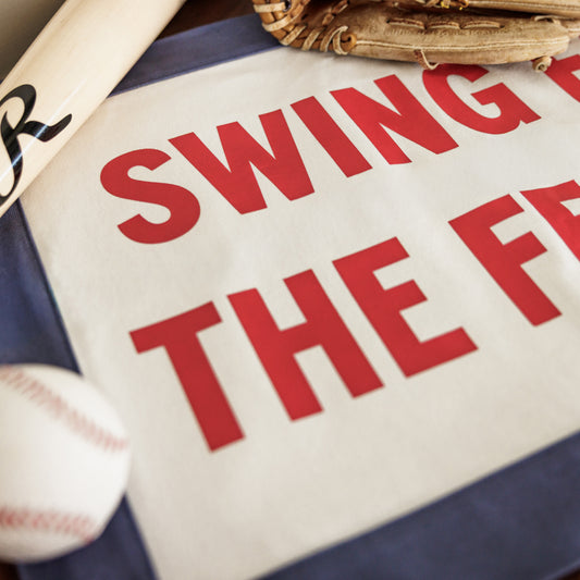 Swing for the Fences - Banner Flags