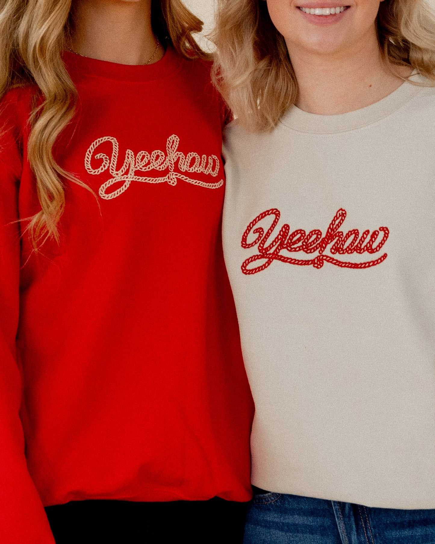 Yeehaw Sweatshirt - Sand