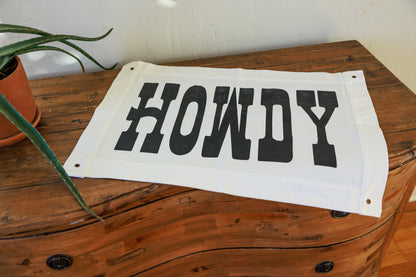 Big Texas Hello - Banner Flags