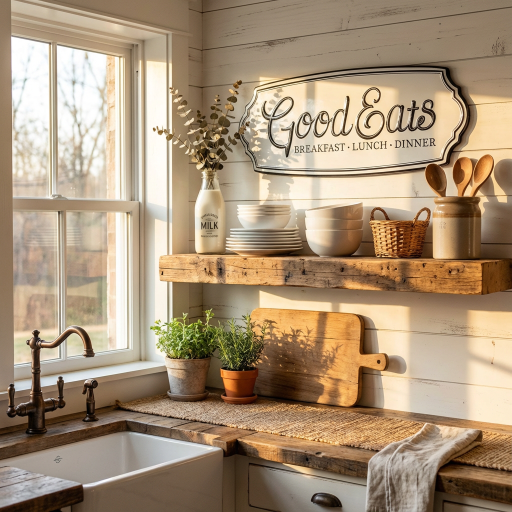 "Good Eats" Metal Sign