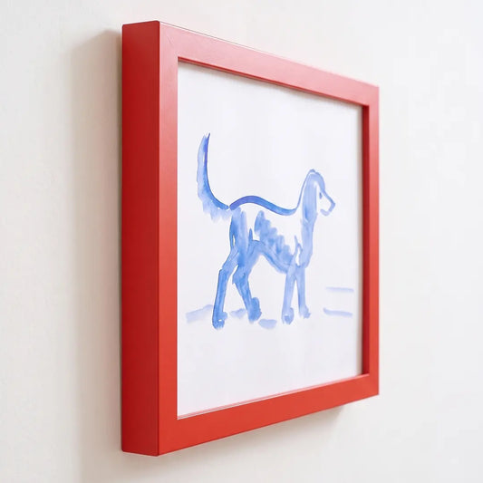 Heartland Hound styled in a room