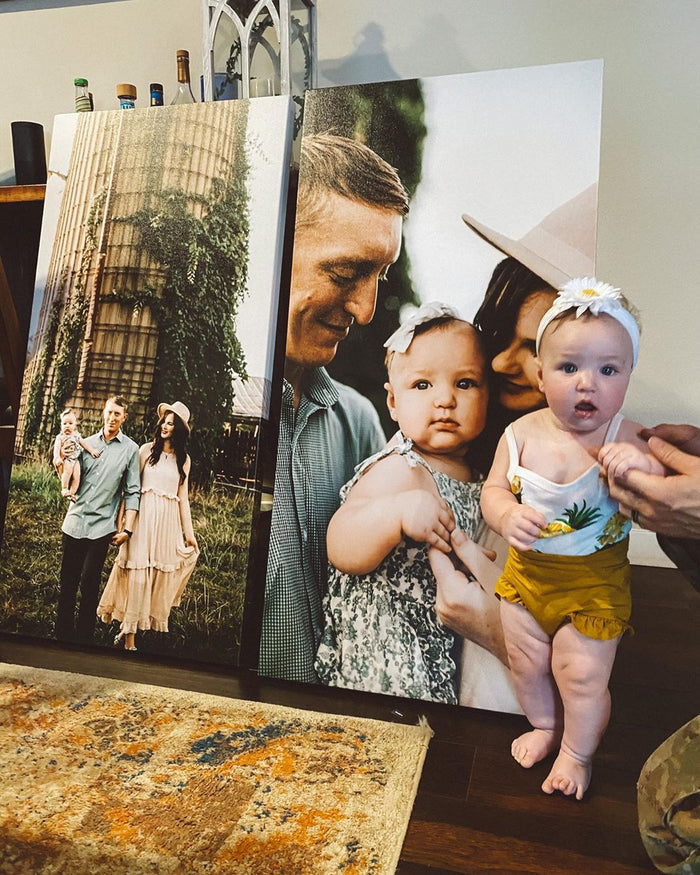 A favorite memory turned into ready-to-hang wall art