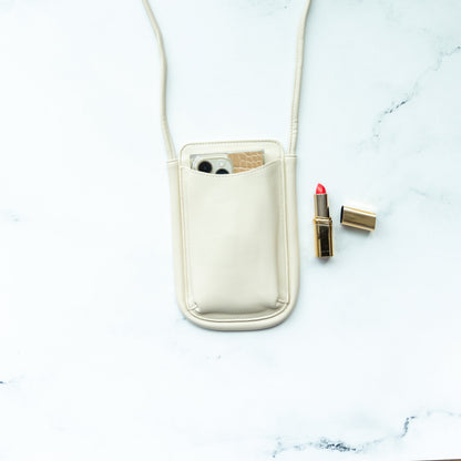 Leather Phone Crossbody Bag