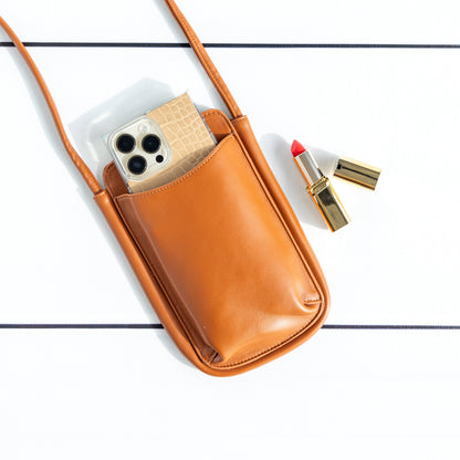 Leather Phone Crossbody Bag