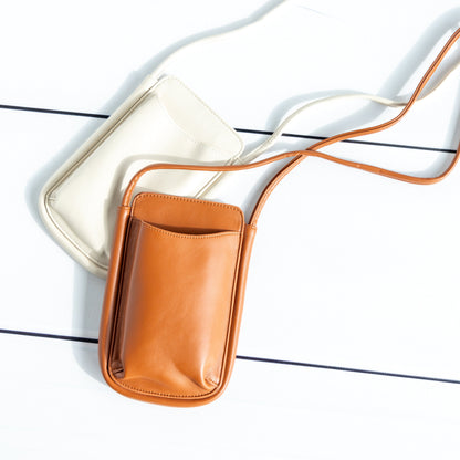 Leather Phone Crossbody Bag